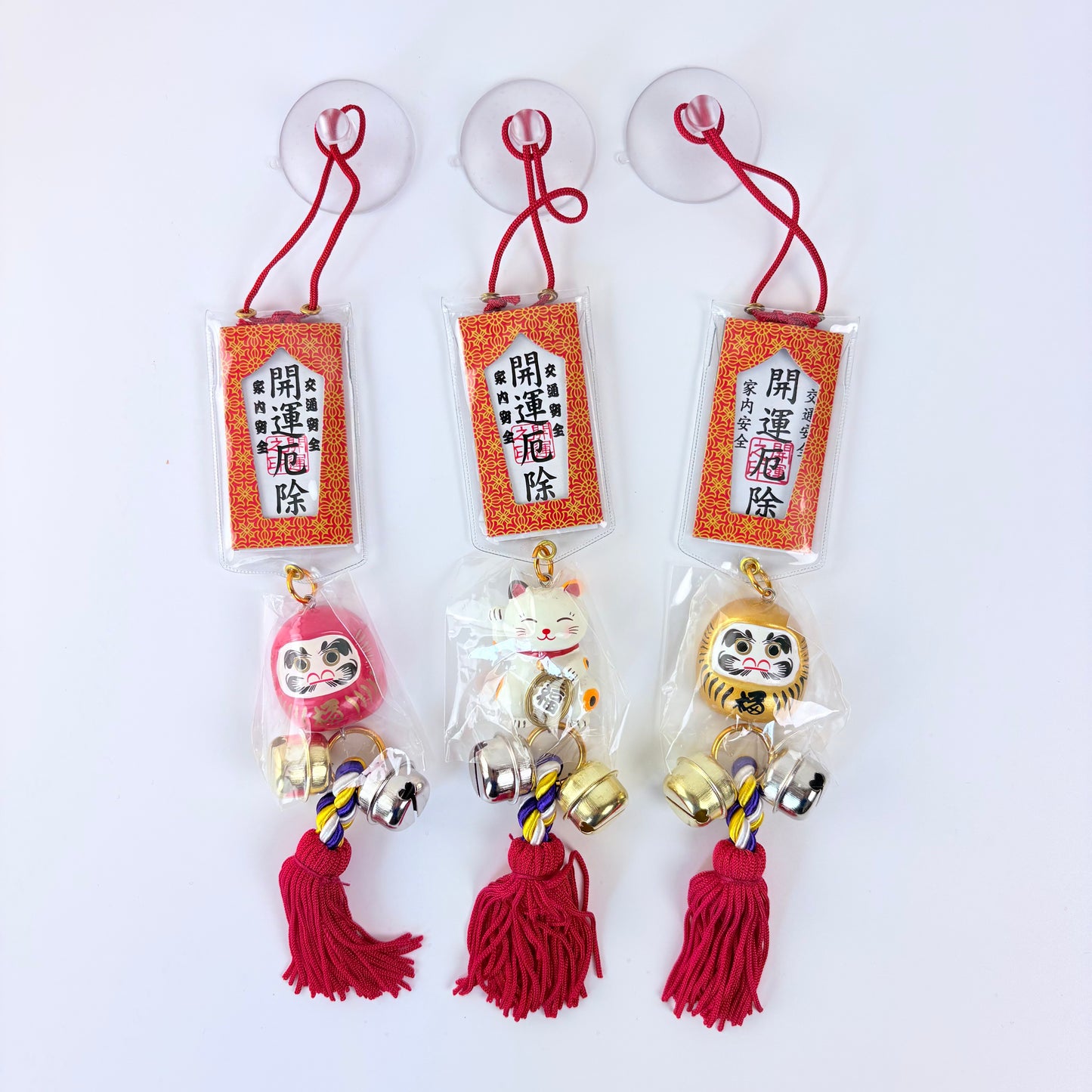 Talisman Maneki Neko se zvonečky | Made in Japan