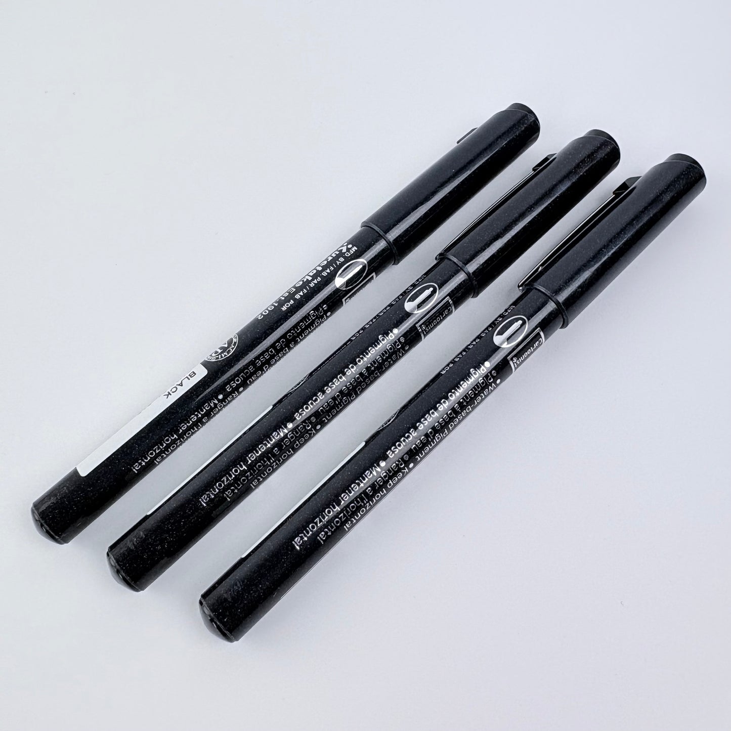 ZIG Mangaka Black 3 ks | Kuretake | Made in Japan