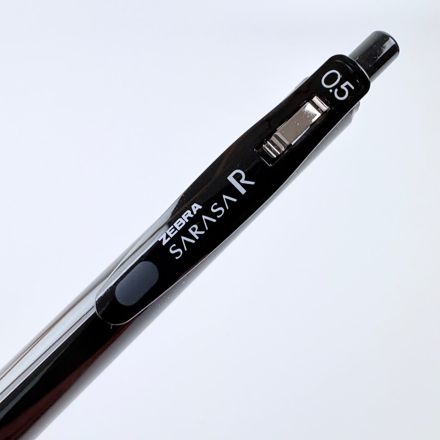 Gelové pero Zebra Sarasa R 0,5 mm černé | Made in Japan