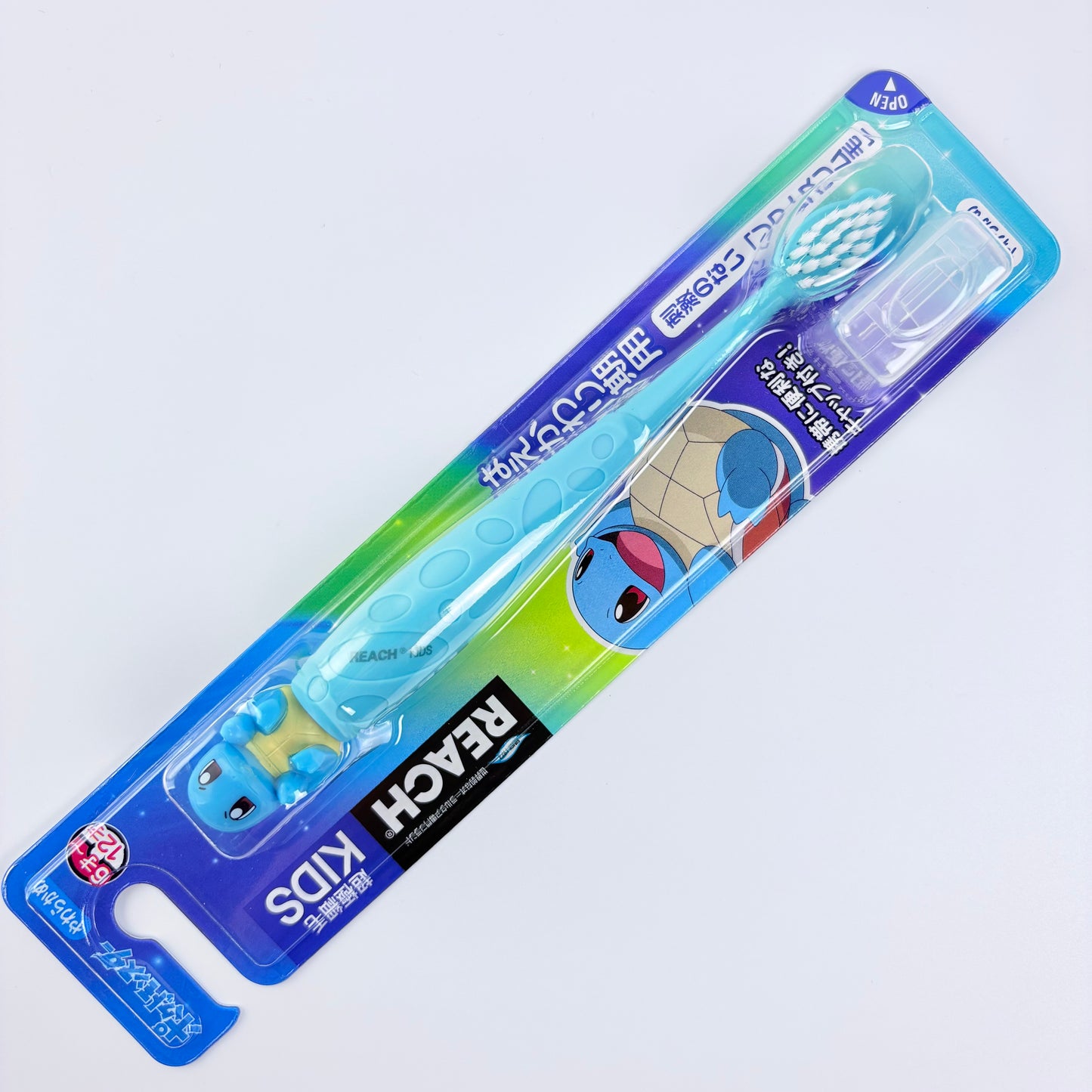 Dětský zubní kartáček REACH Kids Squirtle – pro děti 6–12 let
