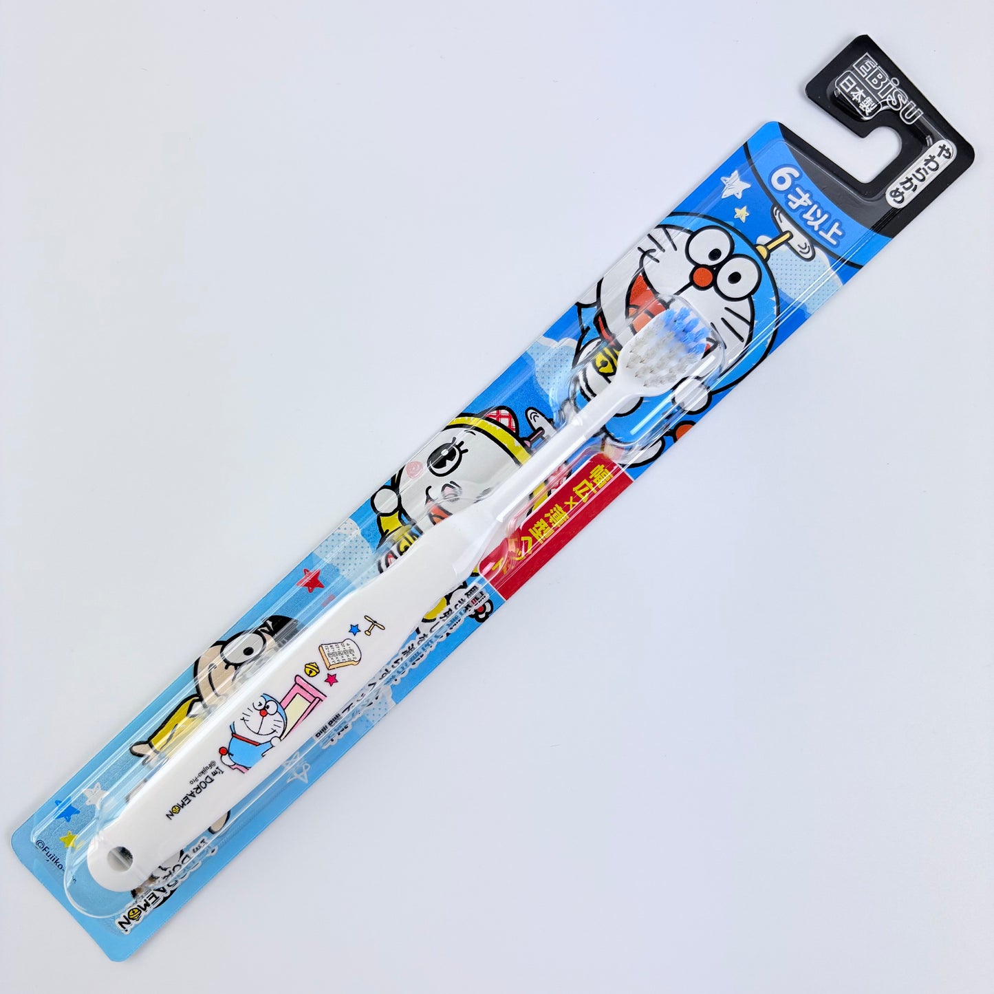 Dětský zubní kartáček Ebisu Doraemon – pro děti od 6 let, 3 varianty