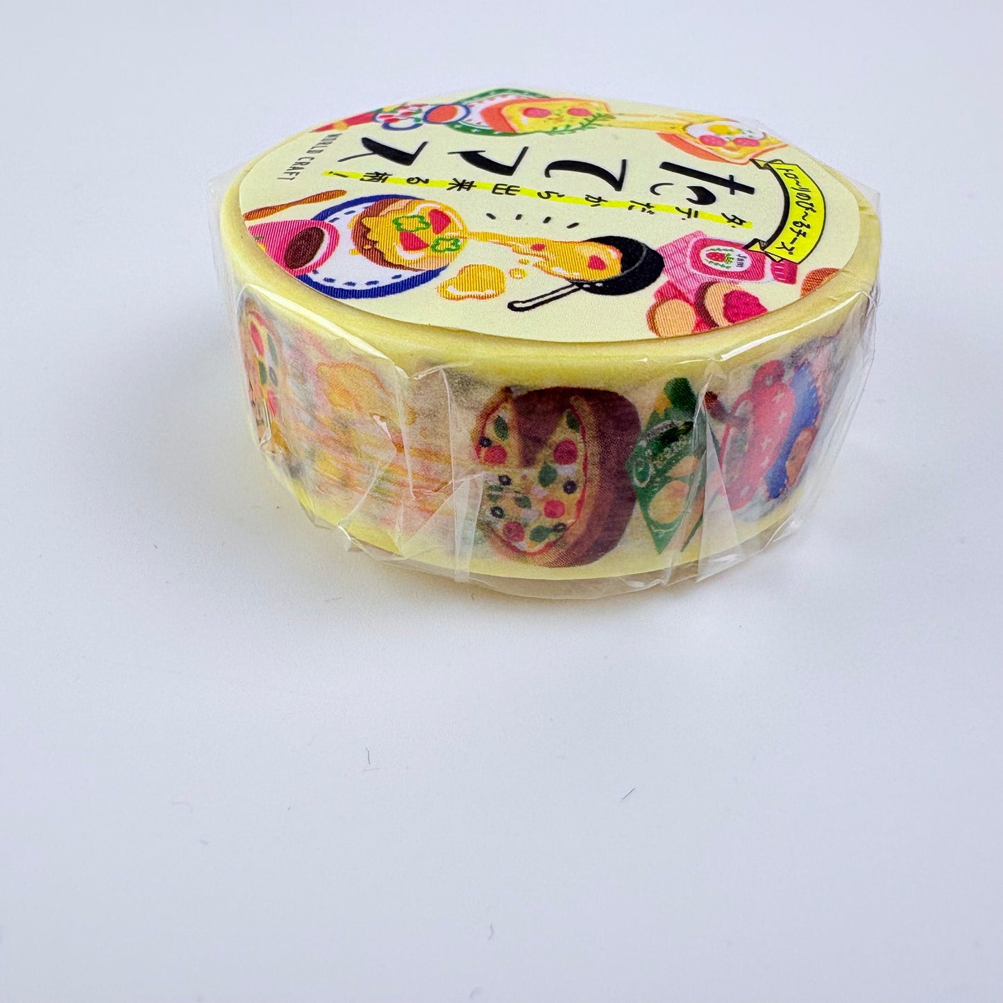 Washi páska WORLD CRAFT – Toasty se sýrem, 15 mm × 7 m