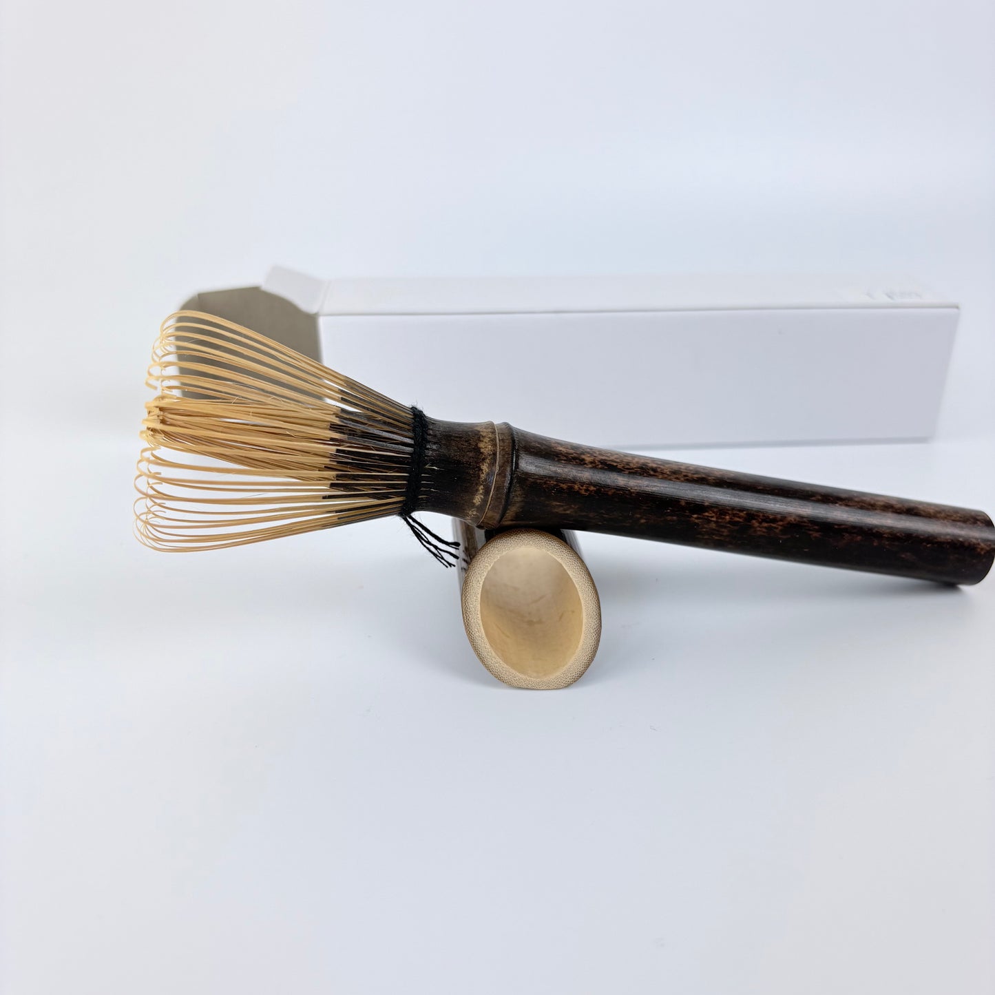 Muddler chasen – bambusová metlička na matchu s dlouhou rukojetí, 15 cm