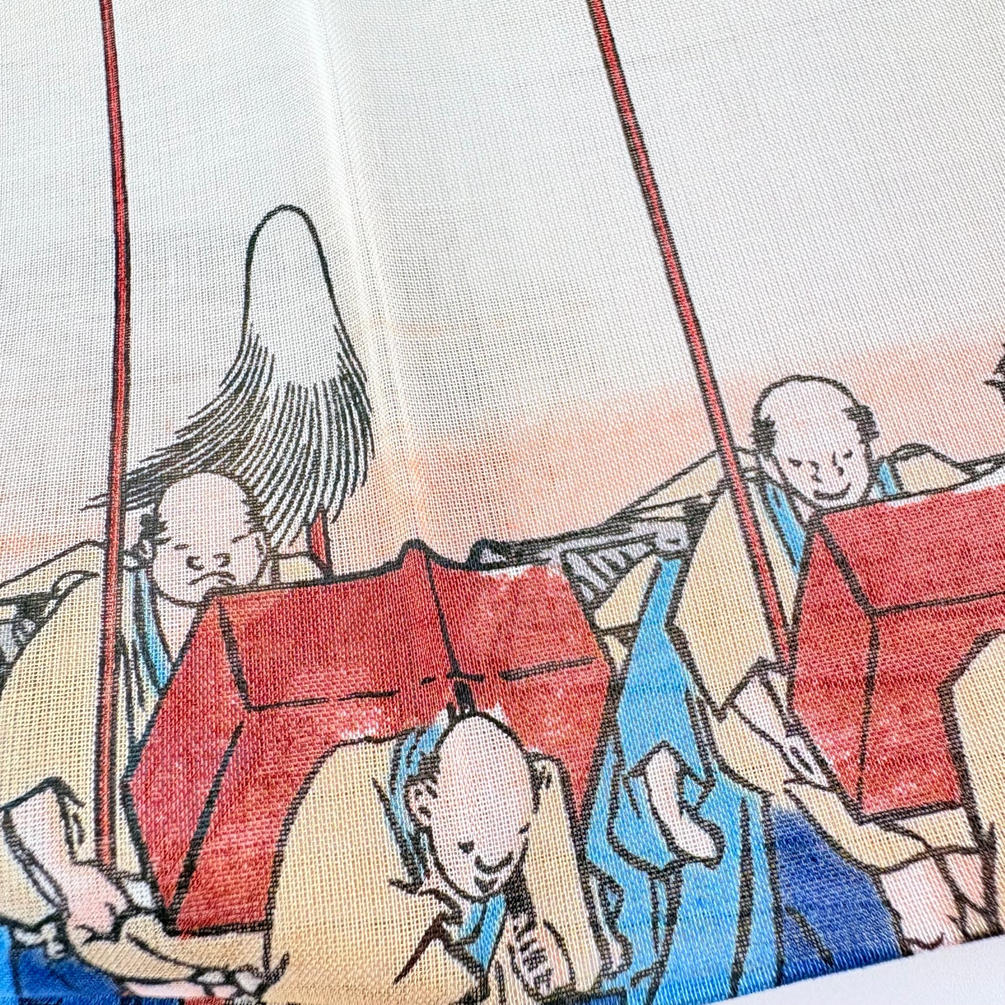 Furoshiki Nihonbashi 50 × 50 cm / velmi jemná bavlna / Made in Japan