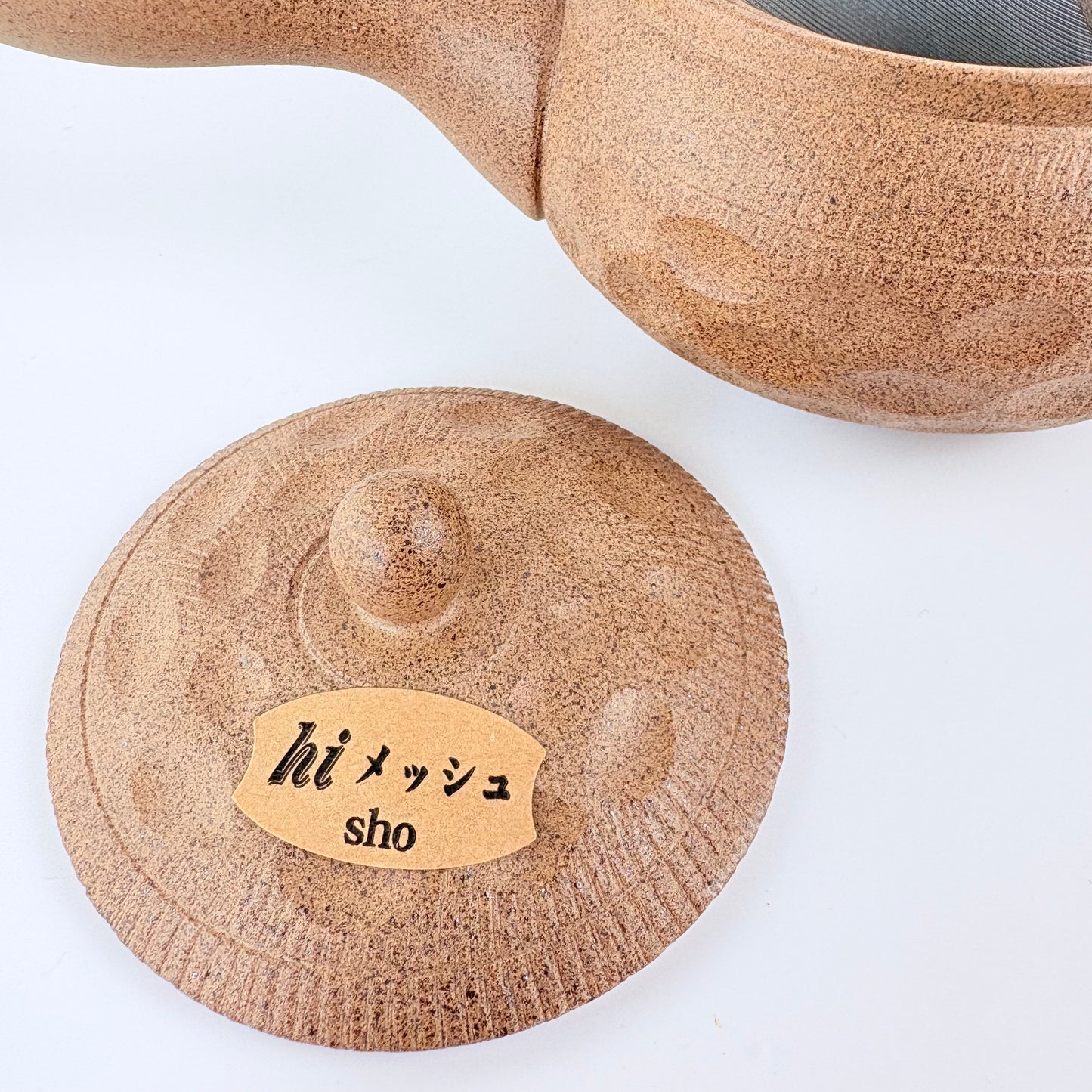 Japonská čajová konvička Tokoname ware Yakishime – přírodní hnědá, 280 ml / Made in Japan