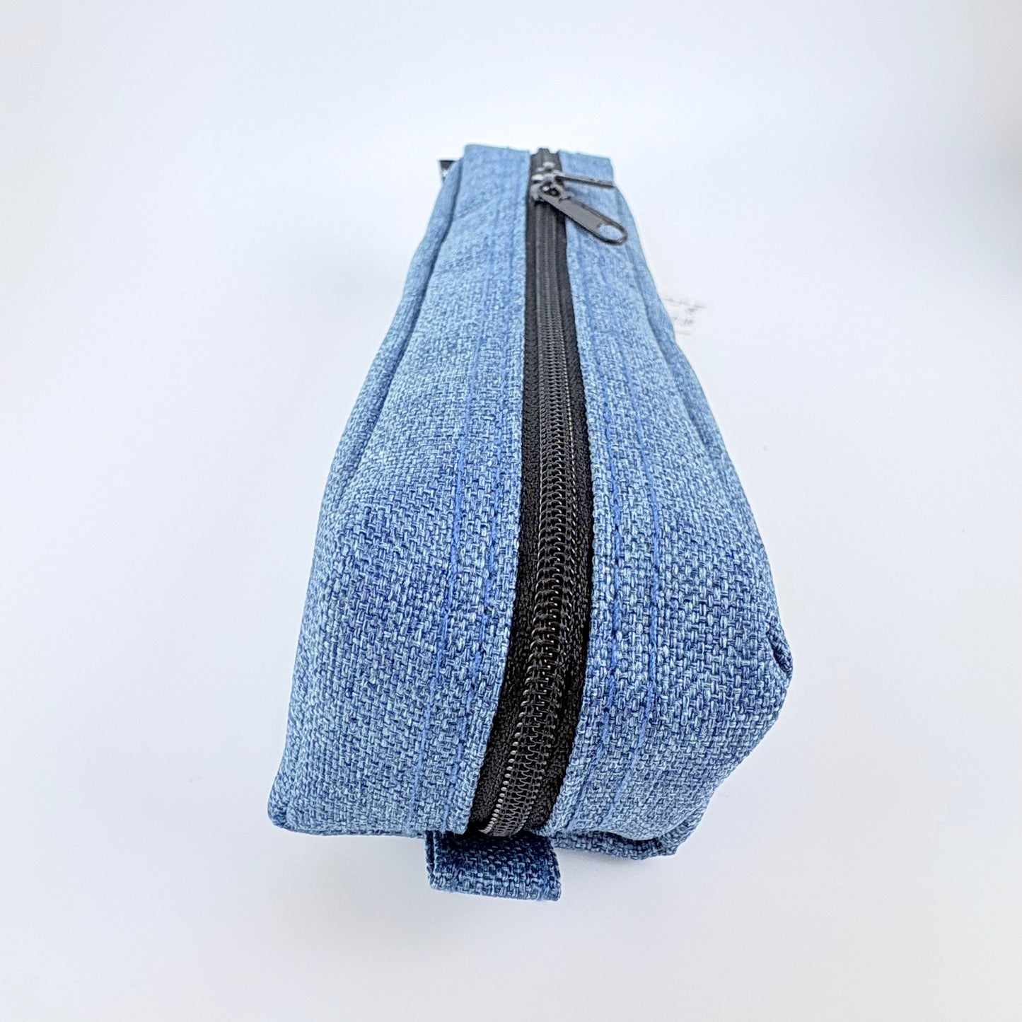 Penál CUBIX / M-PLAN Easy Open Mini – denimové pouzdro, japonský design