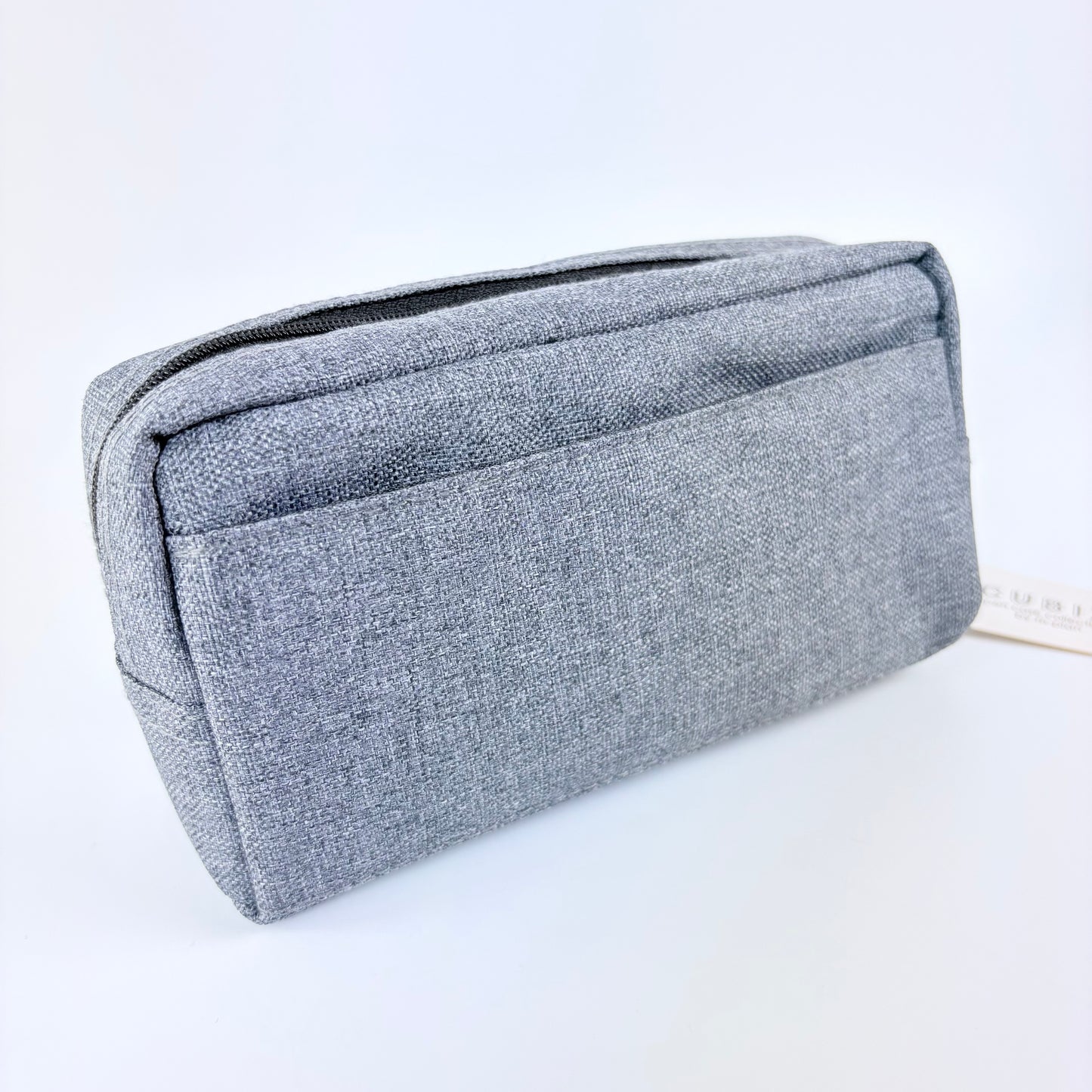 Penál CUBIX / M-PLAN Square Elegant – tmavě denimové pouzdro, japonský design