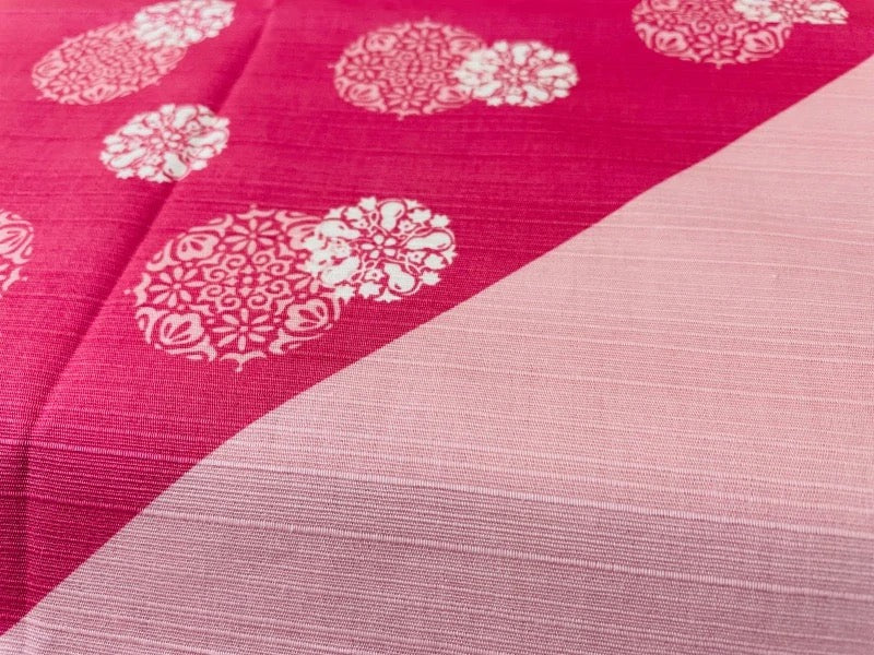 Furoshiki Yumehana Pink 50 × 50 cm | Made in Japan