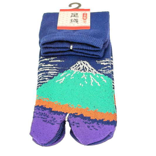 Tabi ponožky – Hora Fuji | 22–25 cm | Made in Japan