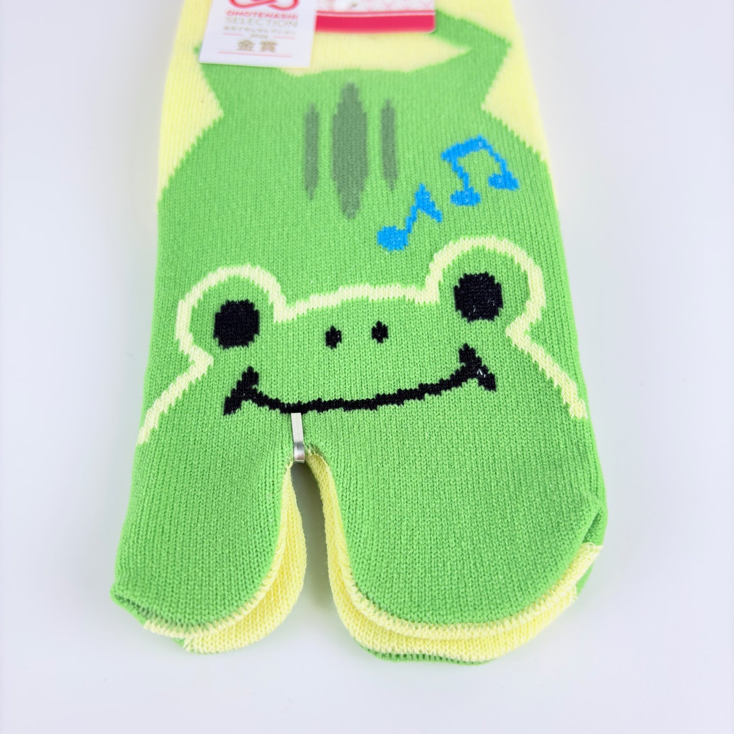 Tabi ponožky – Žába & hudba | 4 barvy | Made in Japan