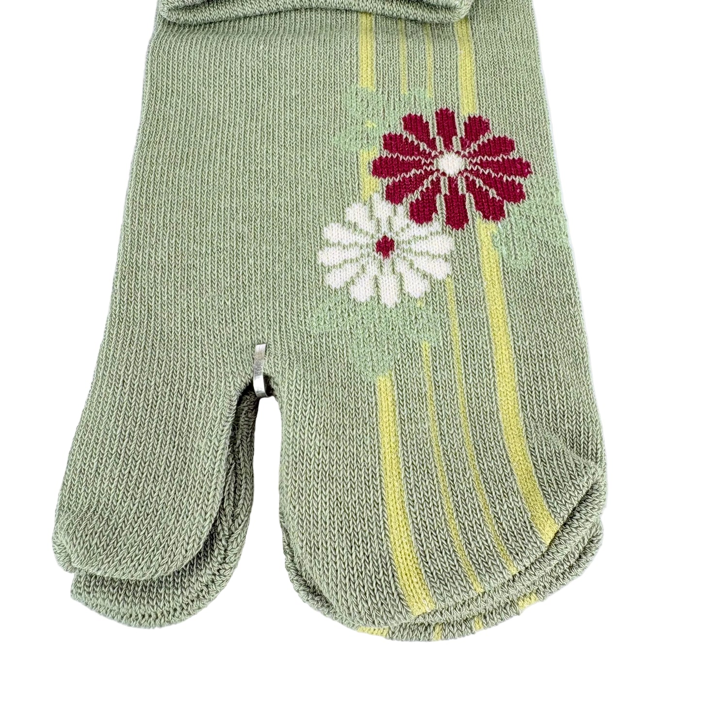 Tabi ponožky – Květiny & linie | 22–25 cm | Made in Japan