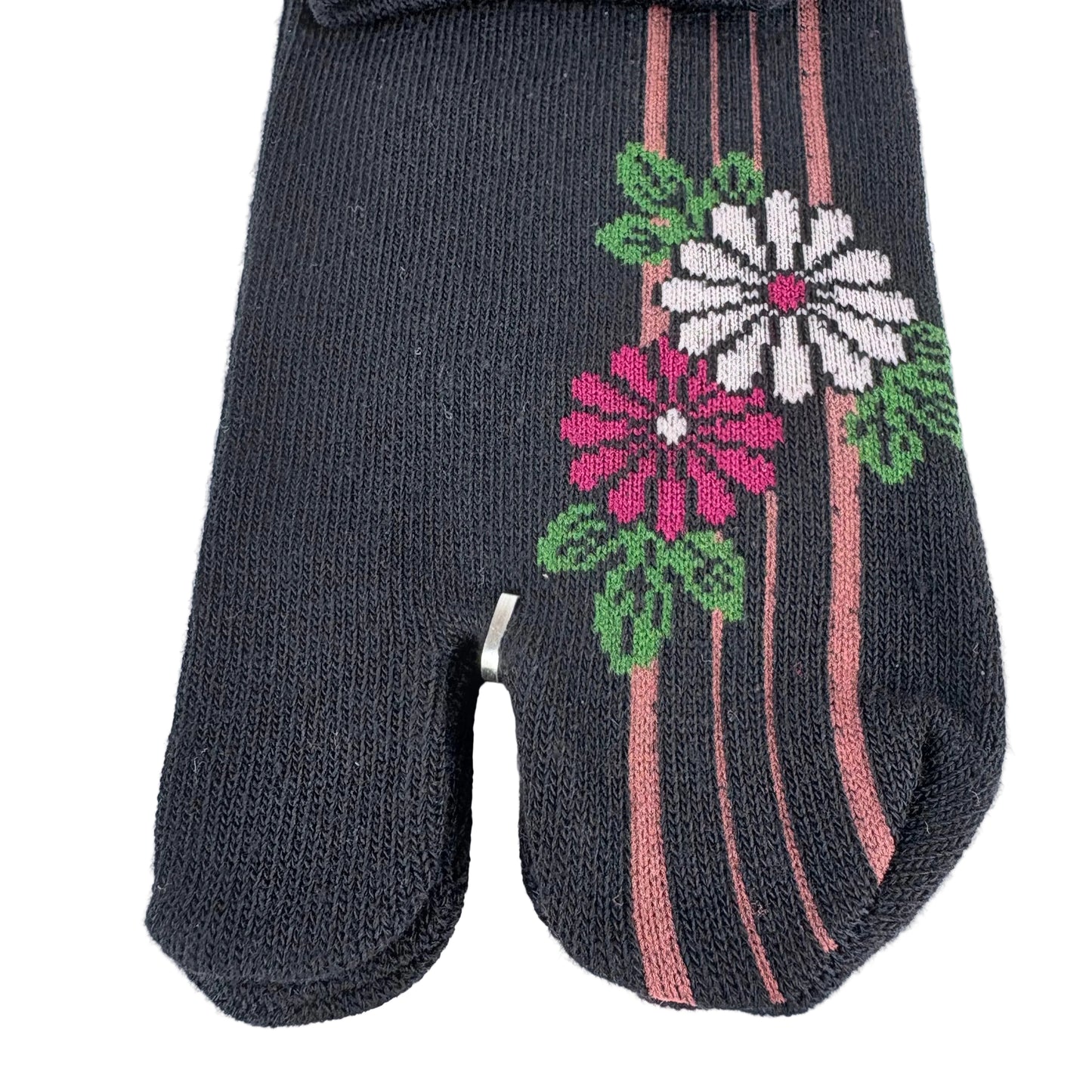 Tabi ponožky – Květiny & linie | 22–25 cm | Made in Japan