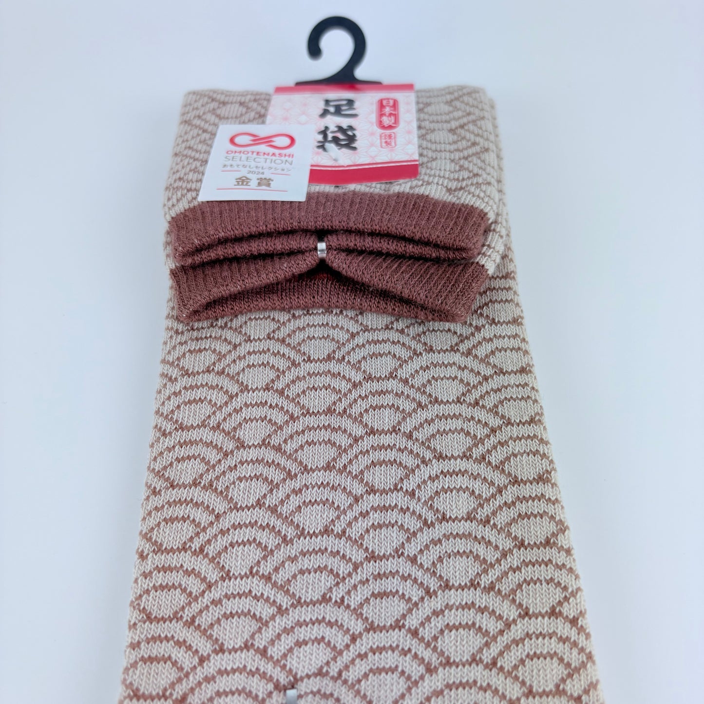 Tabi ponožky – Seigaiha vzor | 22–25 cm | Made in Japan