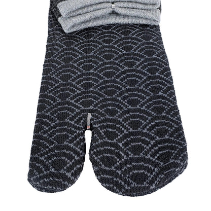 Tabi ponožky – Seigaiha vzor | 22–25 cm | Made in Japan