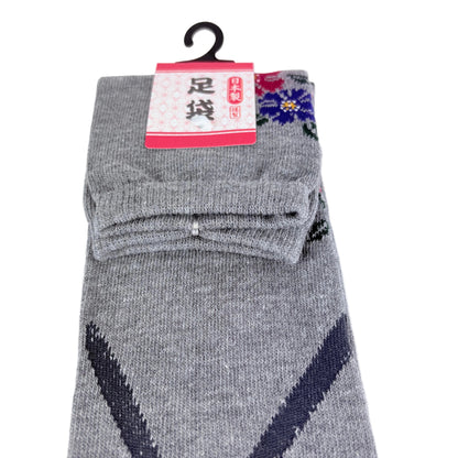 Tabi ponožky – Tradiční motiv geta | 22–25 cm | Made in Japan