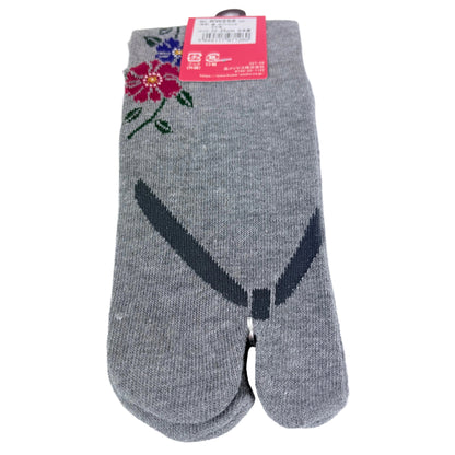Tabi ponožky – Tradiční motiv geta | 22–25 cm | Made in Japan