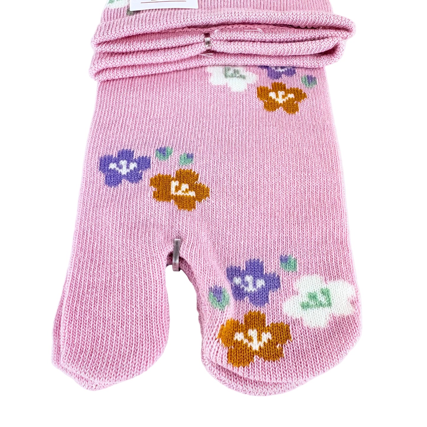 Tabi ponožky – Jemné květy | 23–25 cm | Made in Japan