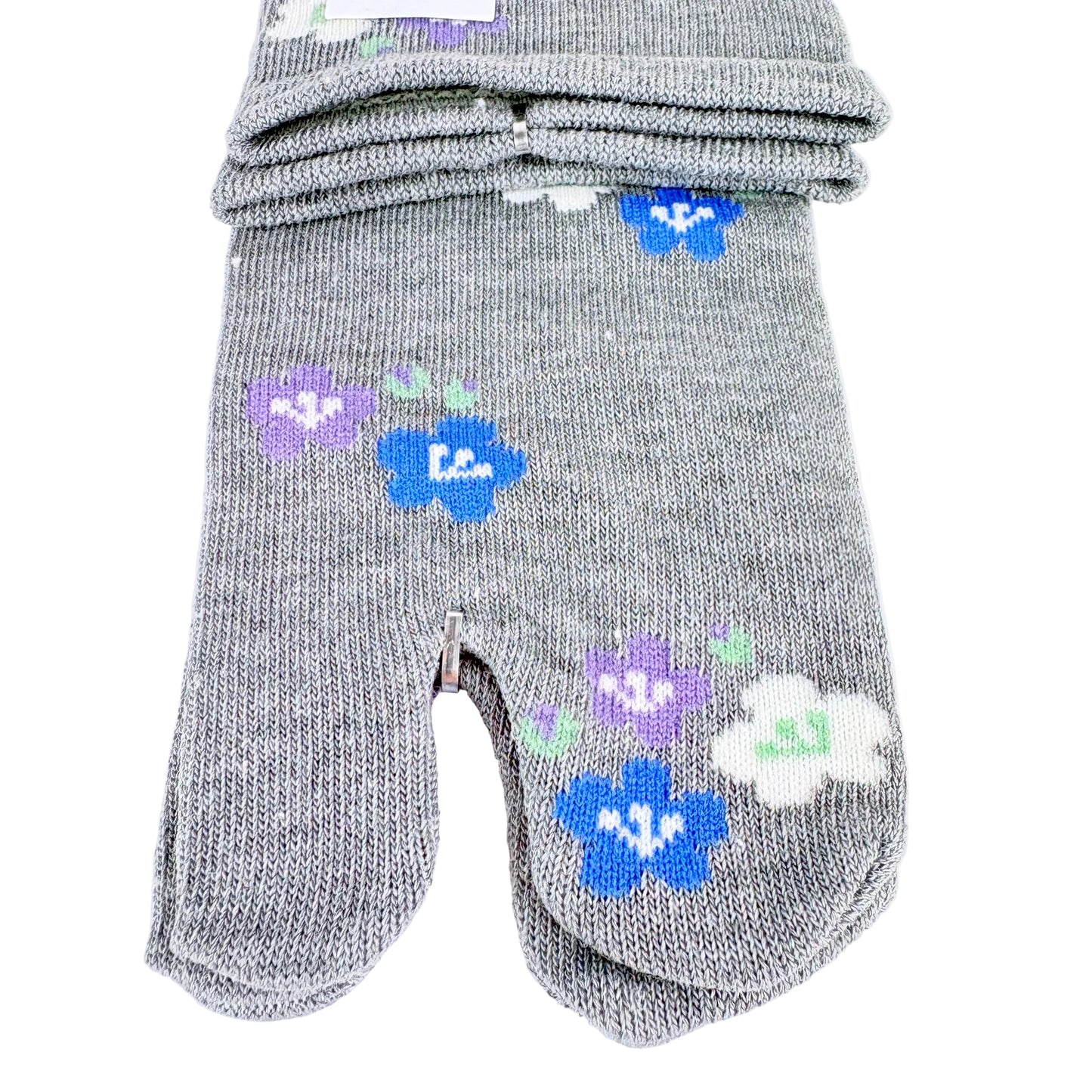 Tabi ponožky – Jemné květy | 23–25 cm | Made in Japan