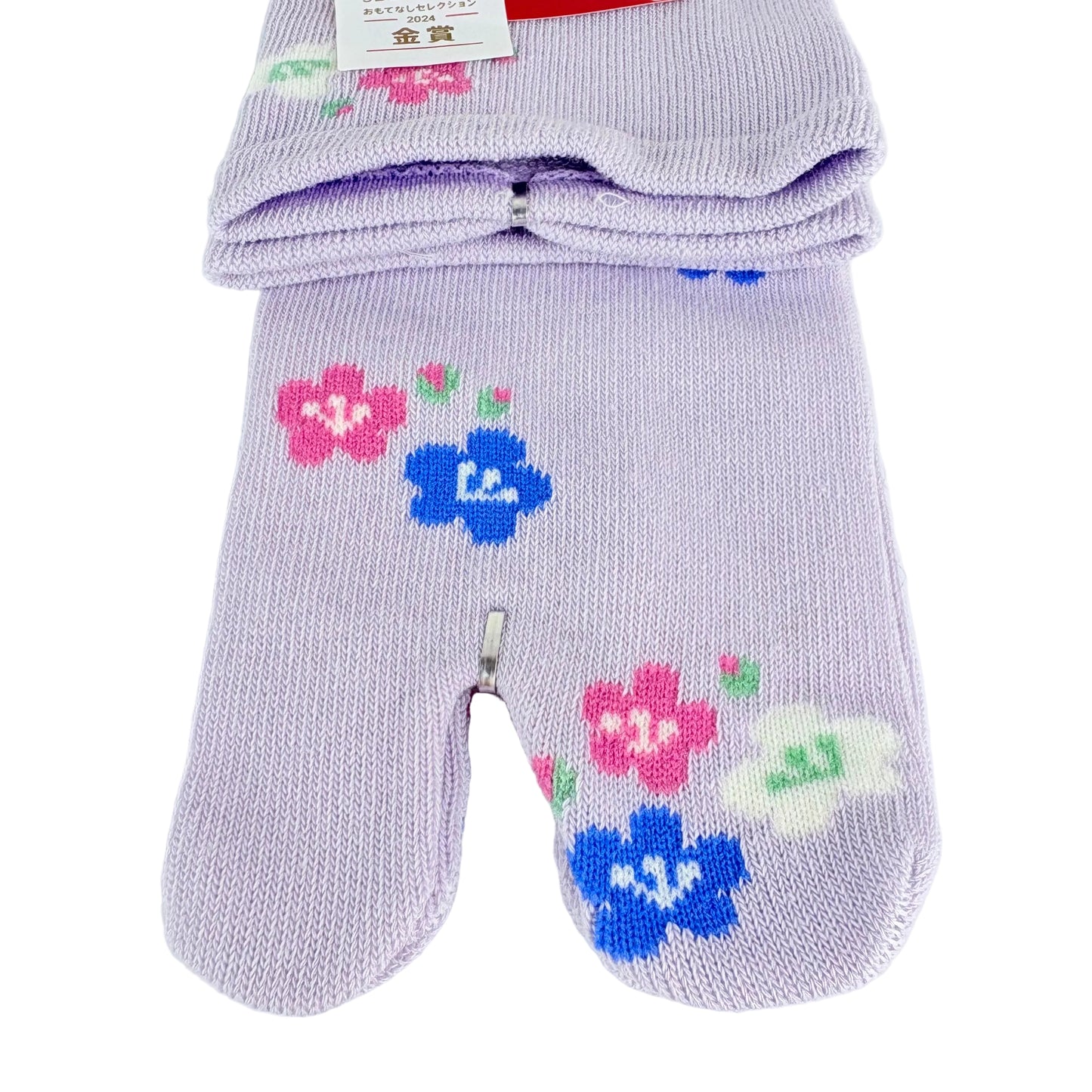 Tabi ponožky – Jemné květy | 23–25 cm | Made in Japan