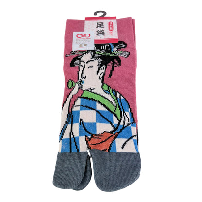 Tabi ponožky – Gejša & Ichimatsu | 22–25 cm | Made in Japan