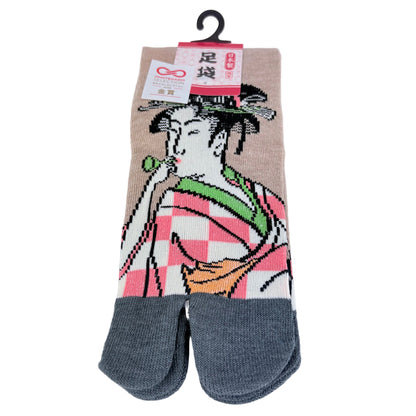 Tabi ponožky – Gejša & Ichimatsu | 22–25 cm | Made in Japan
