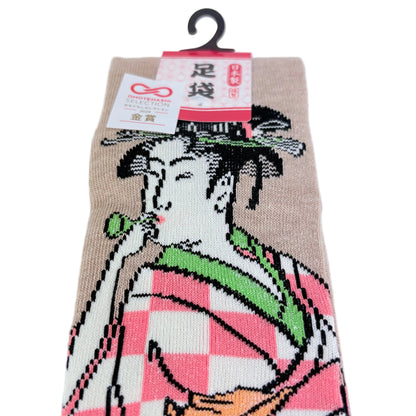 Tabi ponožky – Gejša & Ichimatsu | 22–25 cm | Made in Japan