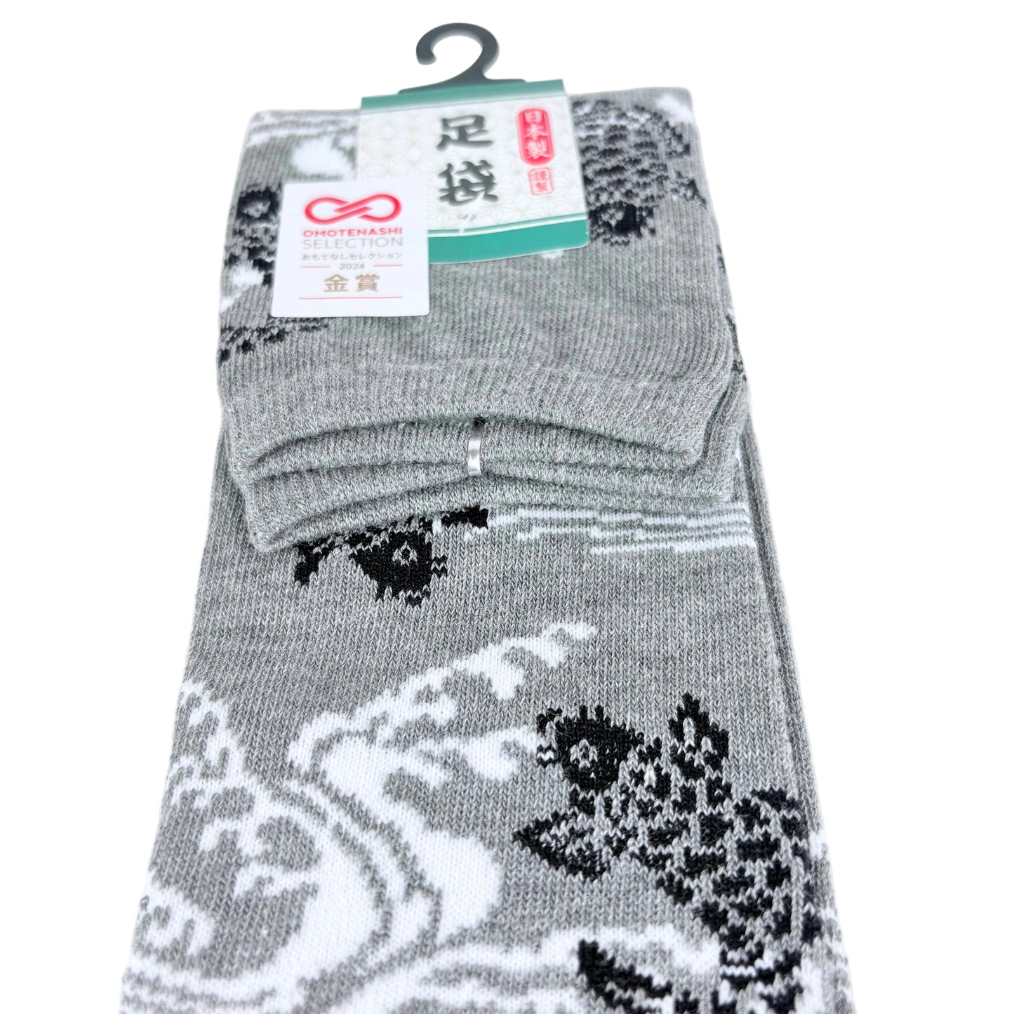 Tabi ponožky – Koi kapr & voda | 4 barvy | Made in Japan