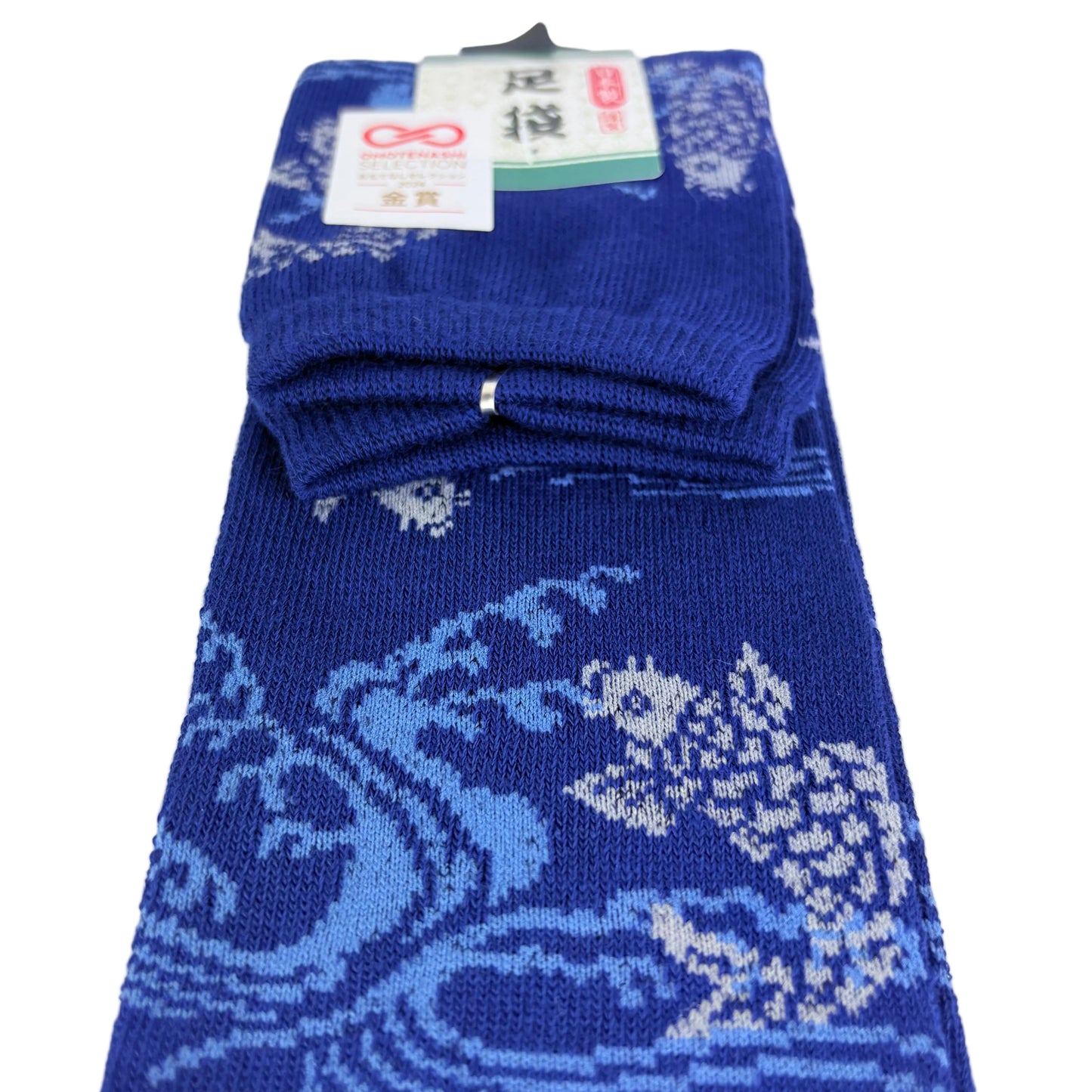 Tabi ponožky – Koi kapr & voda | 4 barvy | Made in Japan