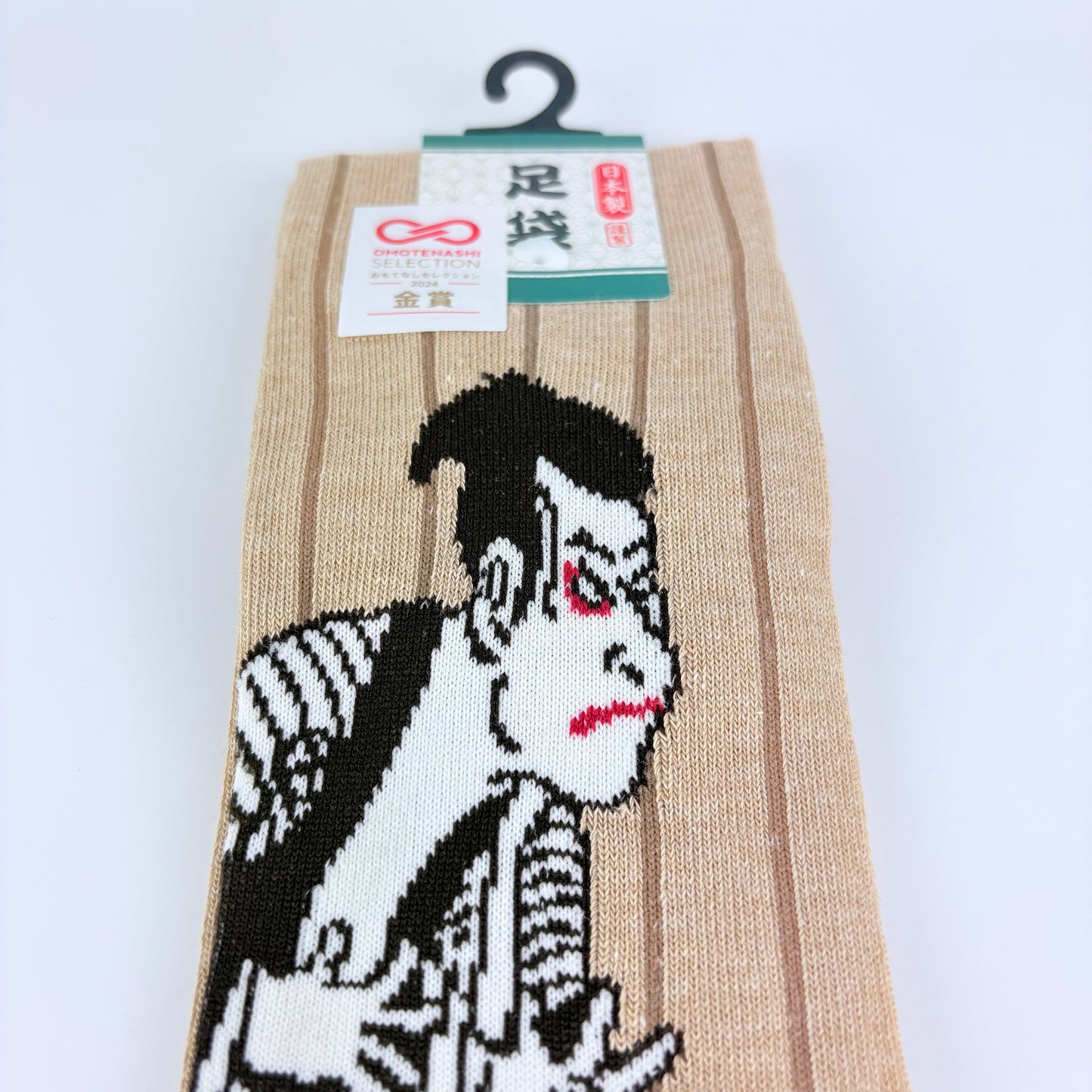 Tabi ponožky – Ukiyo-e postava | 5 barev | Made in Japan