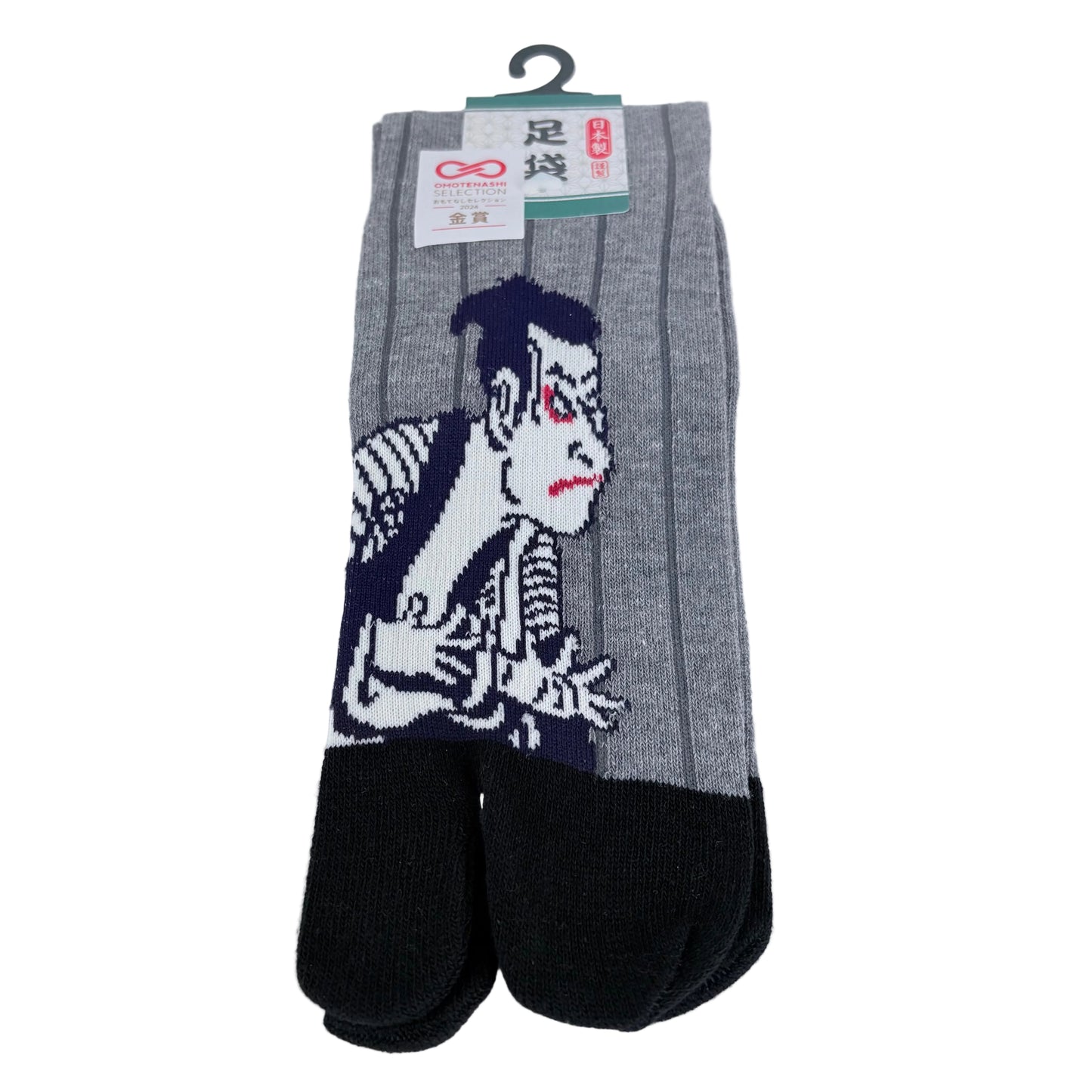 Tabi ponožky – Ukiyo-e postava | 5 barev | Made in Japan