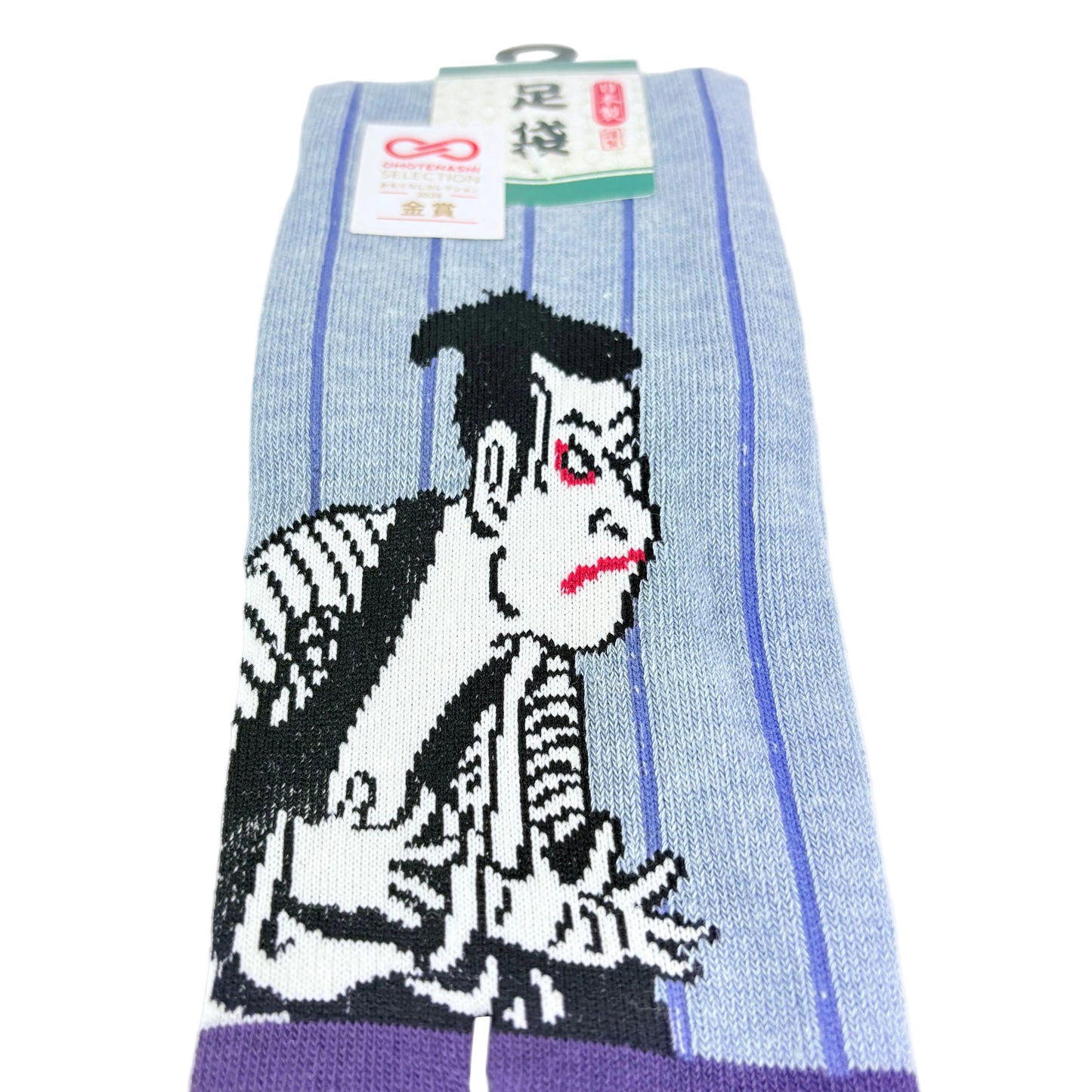 Tabi ponožky – Ukiyo-e postava | 5 barev | Made in Japan