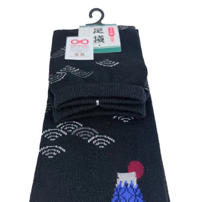 Tabi ponožky – Hora Fuji & vlny | 3 barvy | Made in Japan