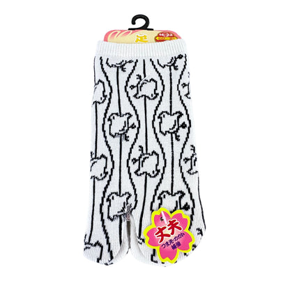 Dětské Tabi ponožky – Chick Pattern | nízký střih | 5 barev | Japonský design