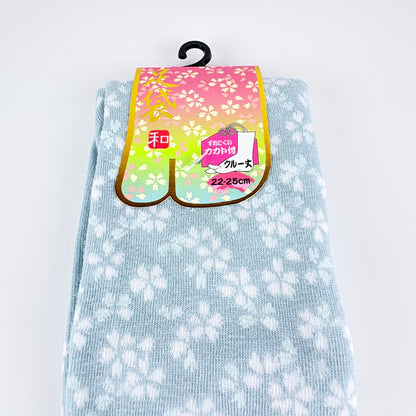 Tabi ponožky – Sakura Pattern (桜柄) | vyšší střih | 4 barvy | Japonský design