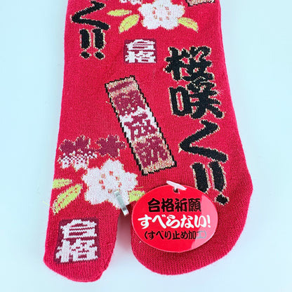 Tabi ponožky – Sakura saku (桜咲く) | nízký střih | 5 barev | Japonský design