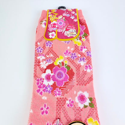 Tabi ponožky – Květy sakury | 4 barvy | Japonský design