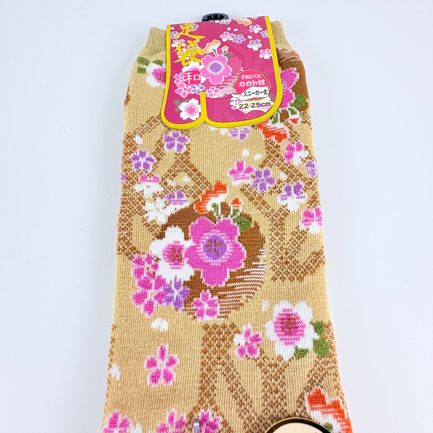 Tabi ponožky – Květy sakury | 4 barvy | Japonský design