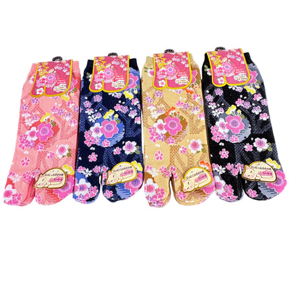 Tabi ponožky – Květy sakury | 4 barvy | Japonský design