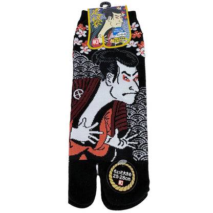 Tabi ponožky – Kabuki herec | 4 barvy | Japonský design