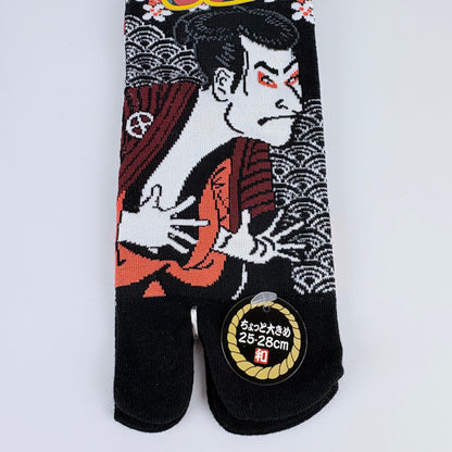 Tabi ponožky – Kabuki herec | 4 barvy | Japonský design
