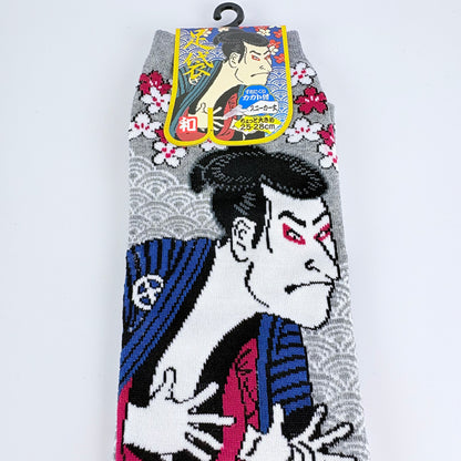 Tabi ponožky – Kabuki herec | 4 barvy | Japonský design