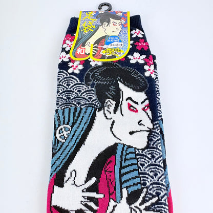 Tabi ponožky – Kabuki herec | 4 barvy | Japonský design