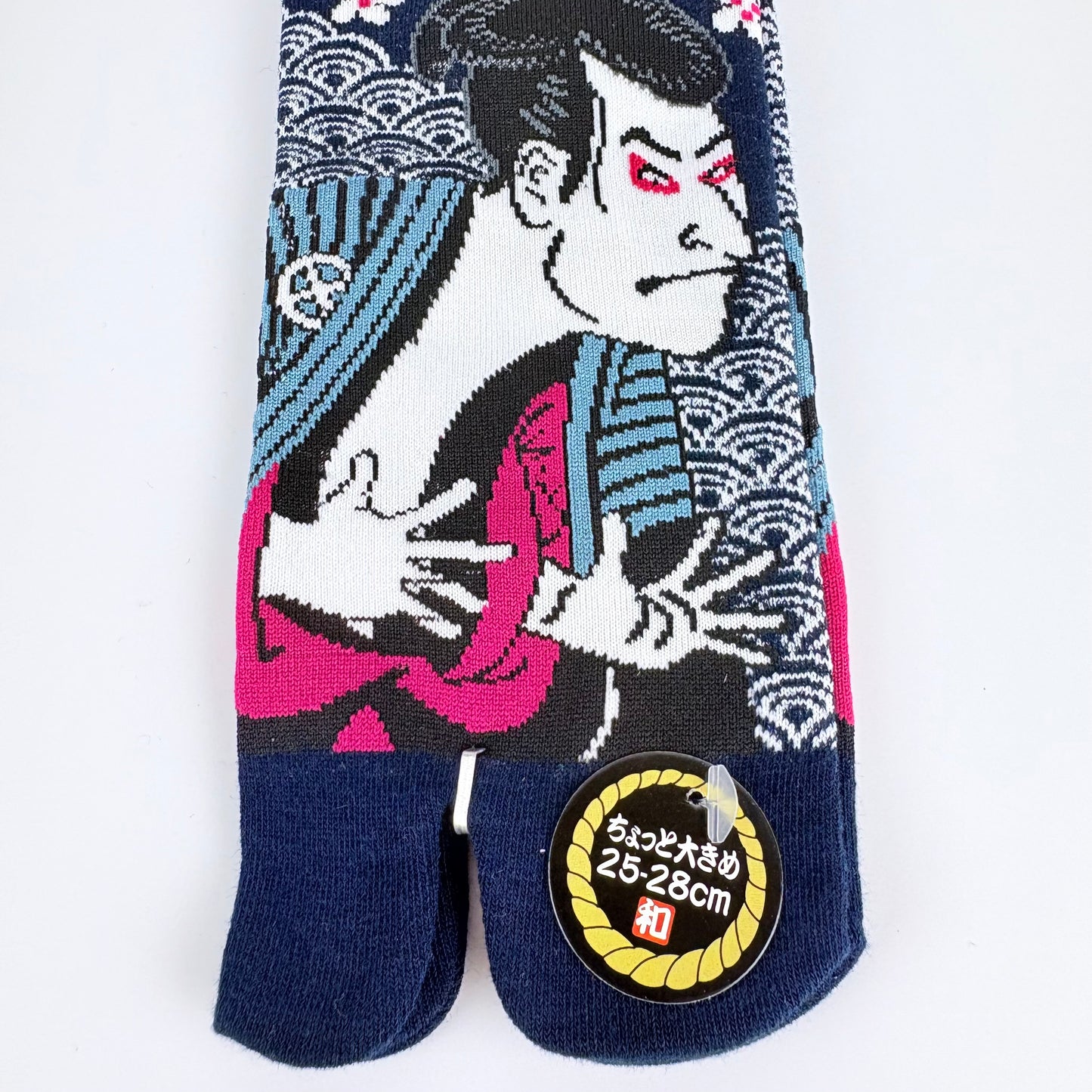 Tabi ponožky – Kabuki herec | 4 barvy | Japonský design