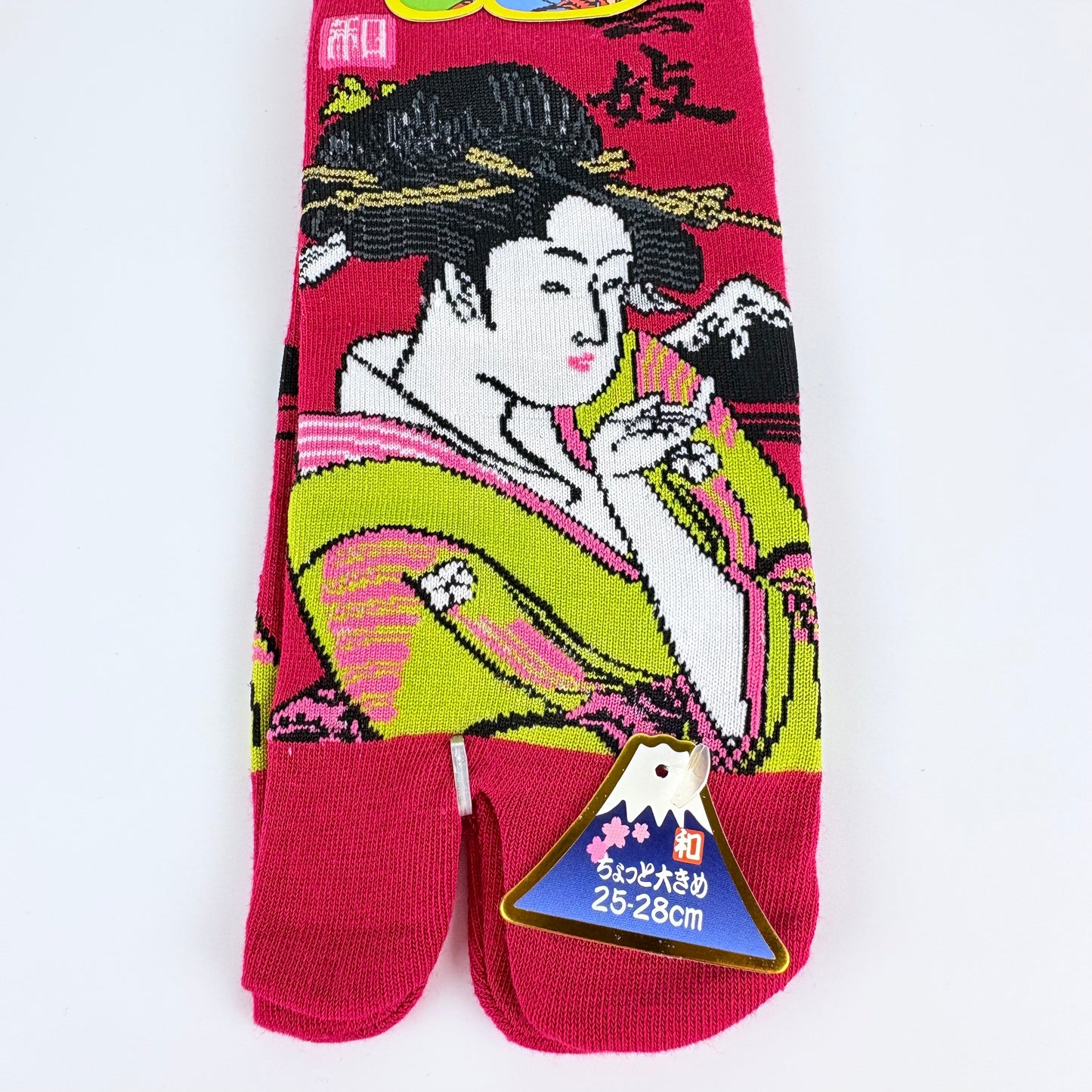 Tabi ponožky – Geisha & Mount Fuji | 4 barvy | Japonský design