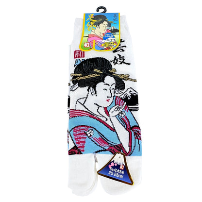 Tabi ponožky – Geisha & Mount Fuji | 4 barvy | Japonský design
