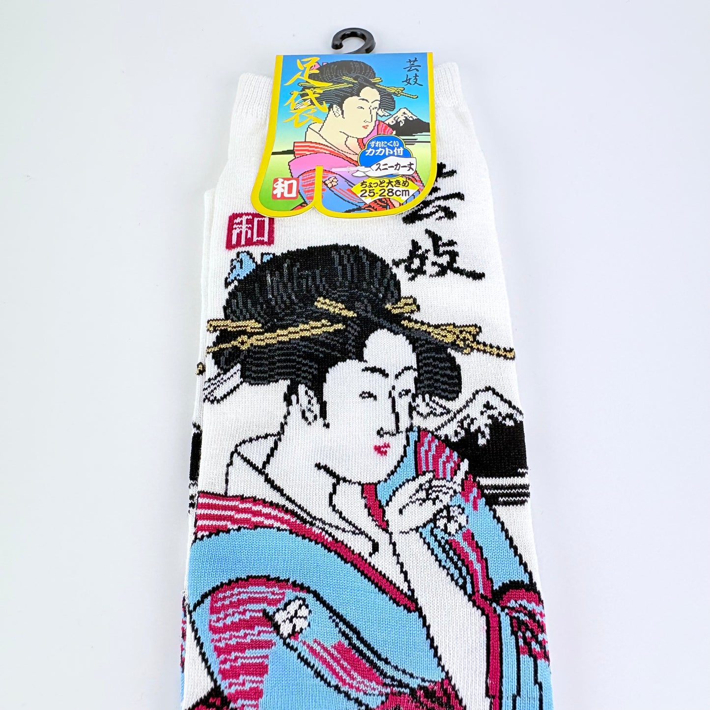 Tabi ponožky – Geisha & Mount Fuji | 4 barvy | Japonský design