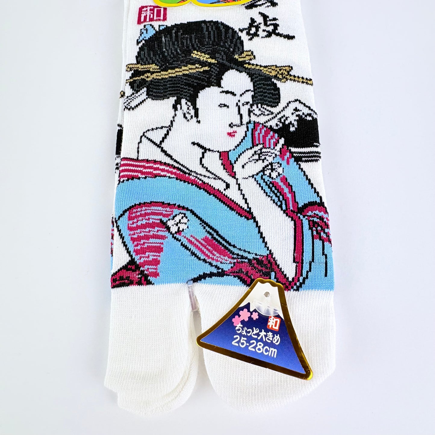 Tabi ponožky – Geisha & Mount Fuji | 4 barvy | Japonský design