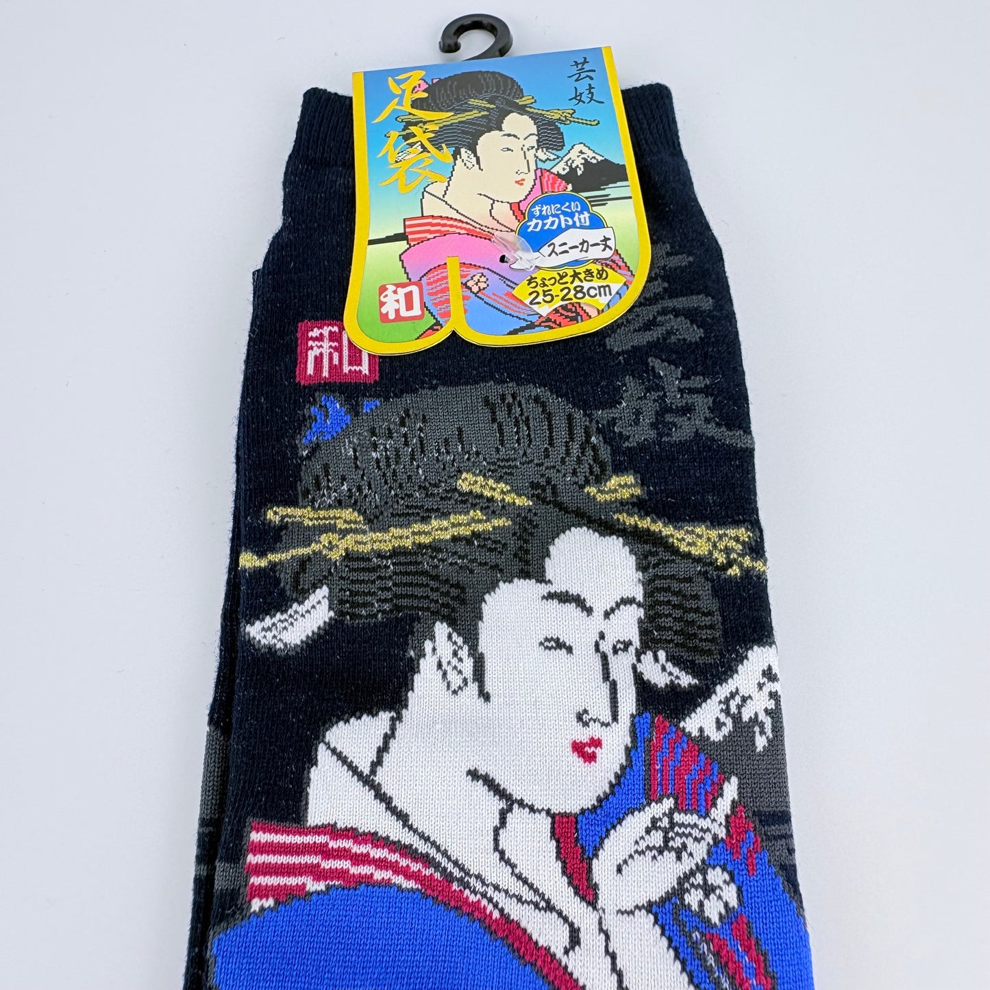 Tabi ponožky – Geisha & Mount Fuji | 4 barvy | Japonský design