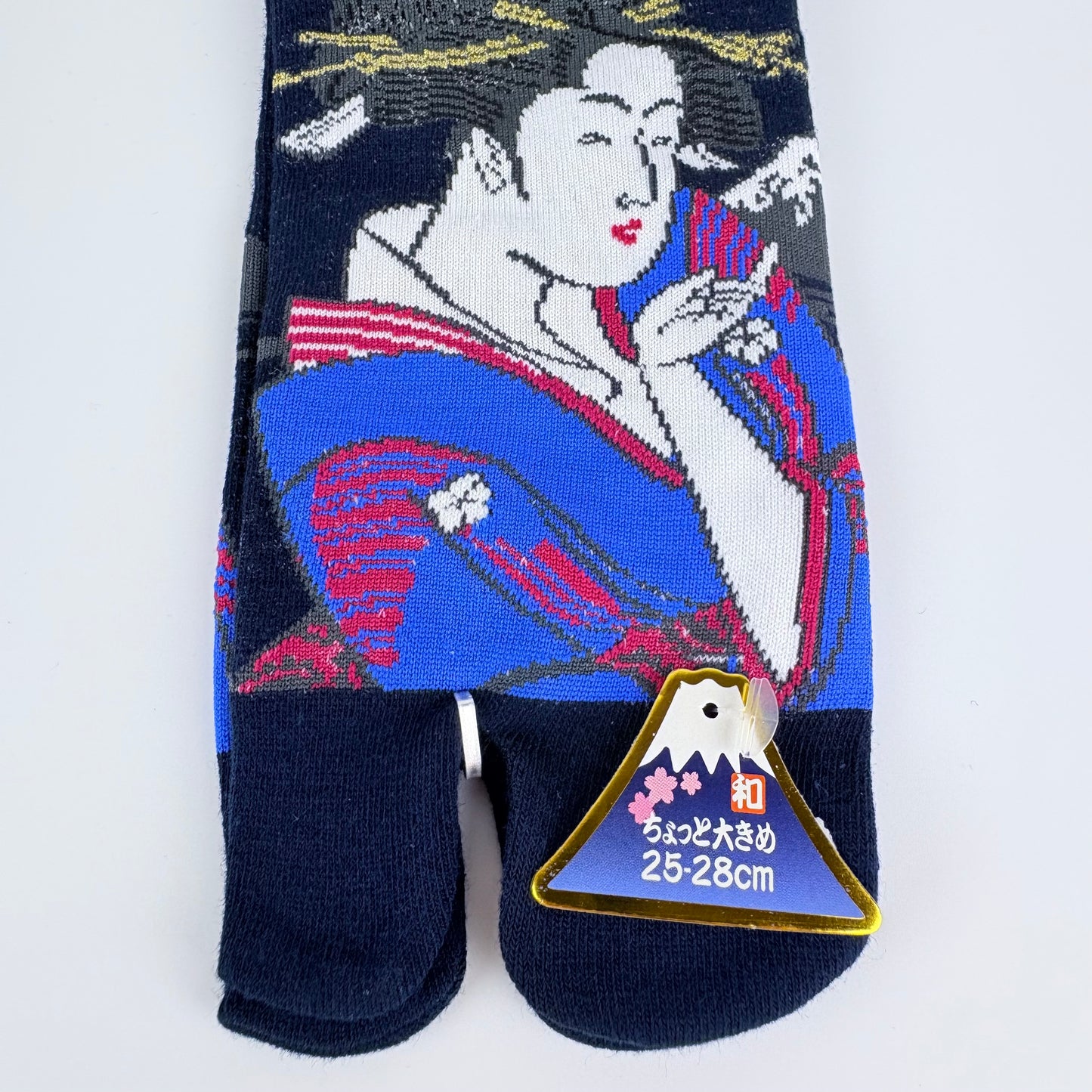 Tabi ponožky – Geisha & Mount Fuji | 4 barvy | Japonský design