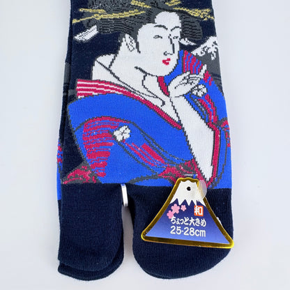 Tabi ponožky – Geisha & Mount Fuji | 4 barvy | Japonský design